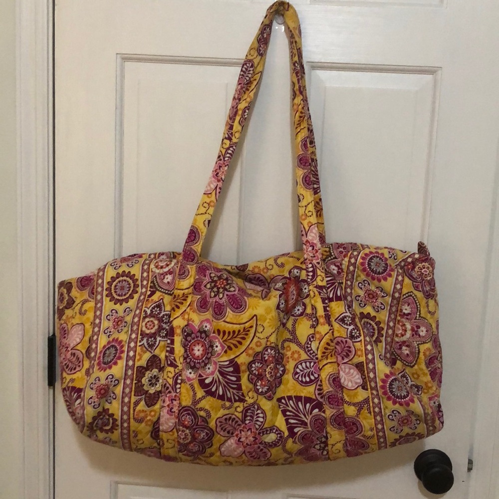 Large Retired Vera Bradley duffle bag